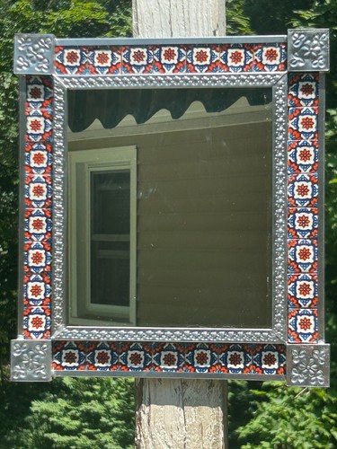 Mexican handmade punched - handmade, tin