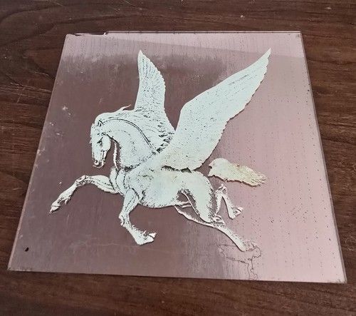 Flying horse mirror - flying,